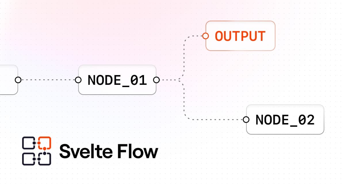 Svelte Flow preview